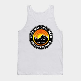 Yoho National Park British Columbia Canada Rocky Mountains Rockies Tank Top